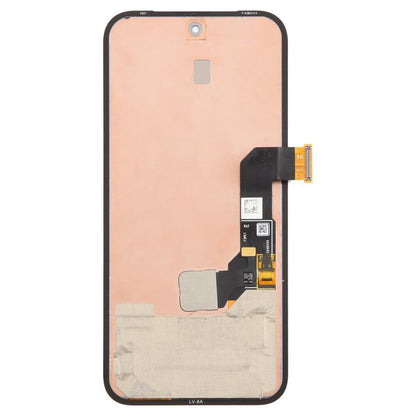 For Google Pixel 8A GKV4X G6GPR G8HHN Original LCD Screen Digitizer Full Assembly with Frame, Including Fingerprint Flex Cable