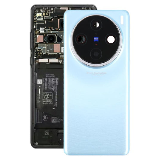 For vivo X100 Pro 5G V2324A V2309 Original Back Cover with Camera Lens Cover, For vivo X100 Pro 5G(Original with Camera Cover)