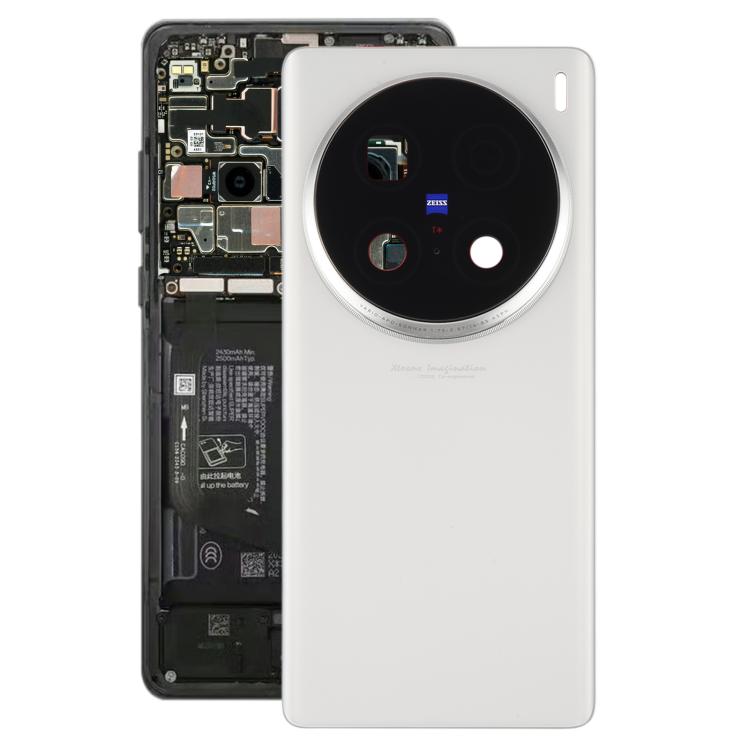 For vivo X100 Ultra 5G V2366GA V2366HA Original Back Cover with Camera Lens Cover