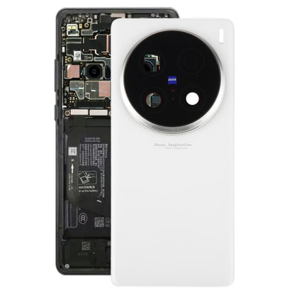 For vivo X100 Ultra 5G V2366GA V2366HA Original Back Cover with Camera Lens Cover