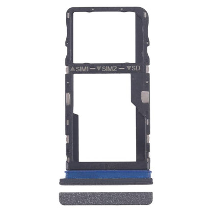 For TCL 40 R T771K Original SIM Card Tray + SIM Card Tray / Micro SD Card Tray