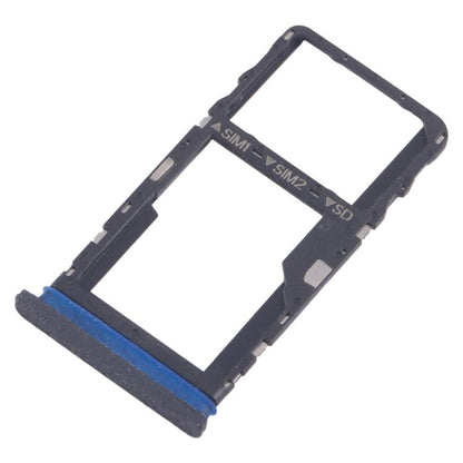 For TCL 40 R T771K Original SIM Card Tray + SIM Card Tray / Micro SD Card Tray