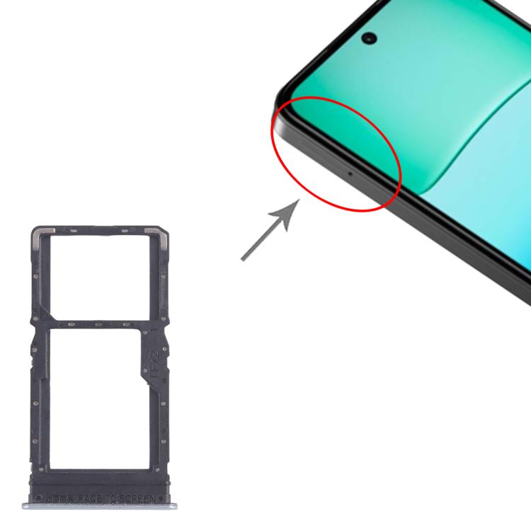 For Xiaomi Redmi 13 5G 10pcs SIM Card Tray + SIM Card Tray / Micro SD Card Tray, For Xiaomi Redmi 13 5G
