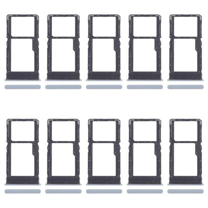 For Xiaomi Redmi 13 4G 10pcs SIM Card Tray + SIM Card Tray / Micro SD Card Tray, For Xiaomi Redmi 13 4G