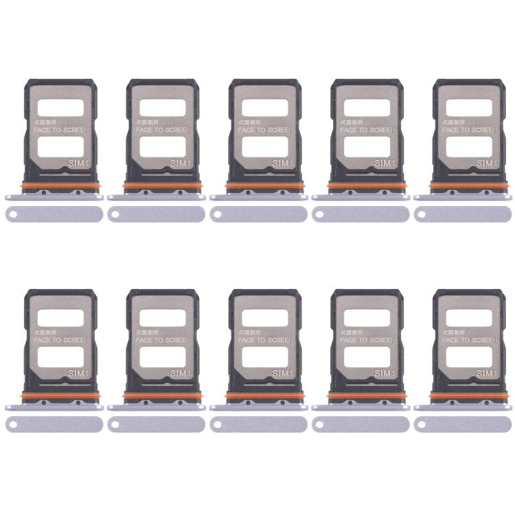 For Xiaomi Redmi K70 Ultra 10pcs SIM Card Tray + SIM Card Tray