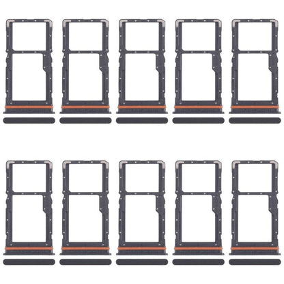 For Xiaomi Redmi Note 13R 10pcs Original SIM Card Tray + SIM Card Tray / Micro SD Card Tray