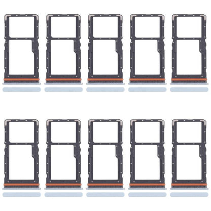 For Xiaomi Redmi Note 13R 10pcs Original SIM Card Tray + SIM Card Tray / Micro SD Card Tray