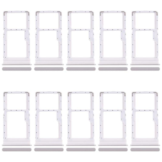 For Xiaomi Redmi Note 13R 10pcs Original SIM Card Tray + SIM Card Tray / Micro SD Card Tray, For Xiaomi Redmi Note 13R