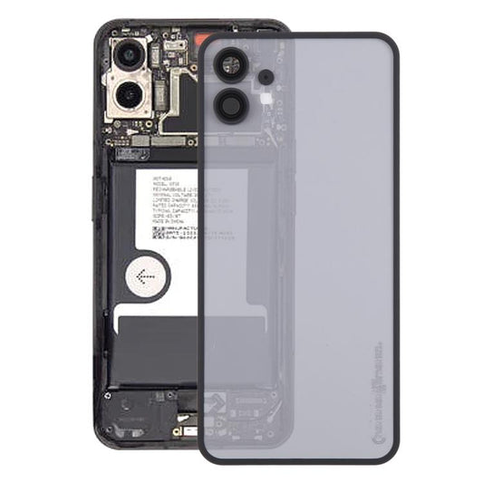 For Nothing Phone 1 Original Transparent Back Cover with Camera Lens Cover