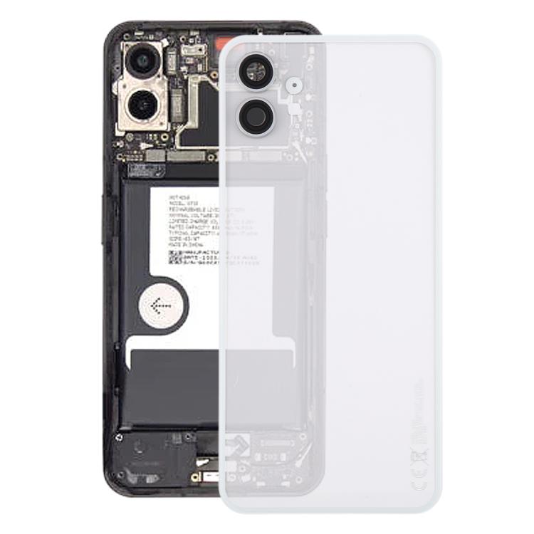 For Nothing Phone 1 Original Transparent Back Cover with Camera Lens Cover