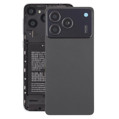 For ZTE Blade A76 4G Plastic Back Cover with Camera Lens Cover