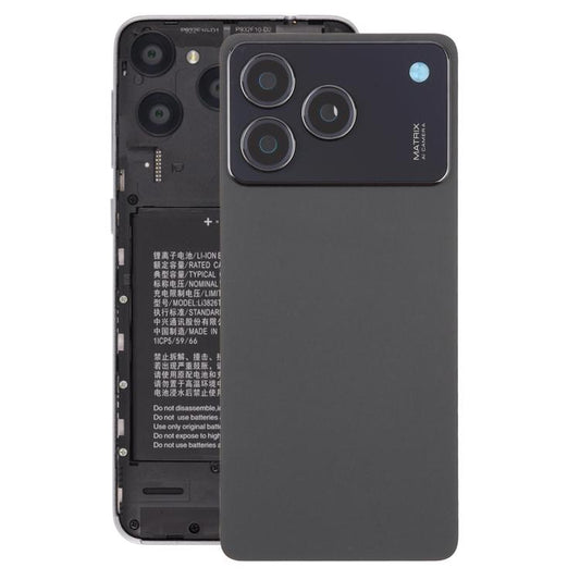 For ZTE Blade A76 4G Plastic Back Cover with Camera Lens Cover