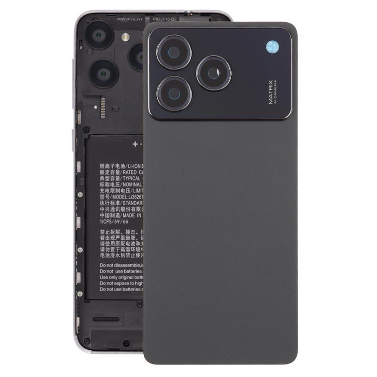 For ZTE Blade A76 4G Plastic Back Cover with Camera Lens Cover, For ZTE Blade A76 4G