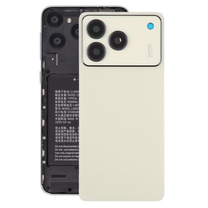 For ZTE Blade A76 4G Plastic Back Cover with Camera Lens Cover, For ZTE Blade A76 4G