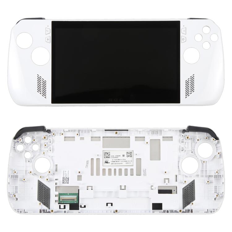 For Asus Rog Ally X2024 Ally-RC72LA-NH007W Original LCD Screen Digitizer Full Assembly with Frame, For Asus Rog Ally X 2024(Original)