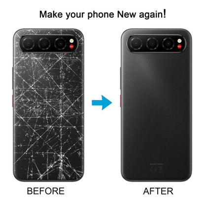 For ZTE nubia Air Z2468N Plastic Back Cover with Camera Lens Cover, For ZTE nubia Air