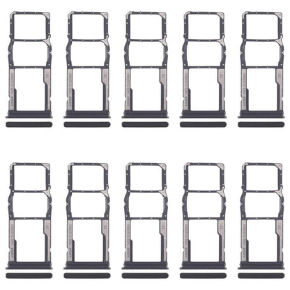 For Xiaomi Redmi 13C 5G 10pcs SIM Card Tray + SIM Card Tray + Micro SD Card Tray, For Xiaomi Redmi 13C 5G