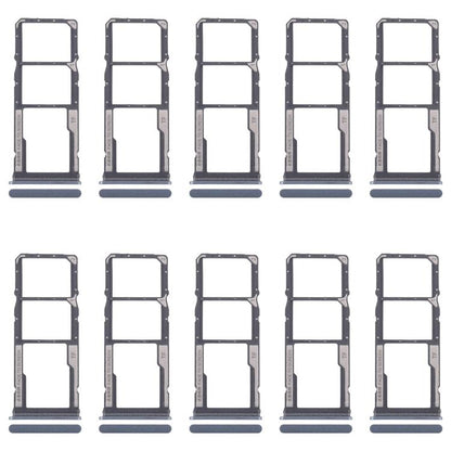 For Xiaomi Redmi 13C 5G 10pcs SIM Card Tray + SIM Card Tray + Micro SD Card Tray, For Xiaomi Redmi 13C 5G