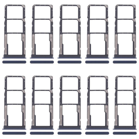 For Xiaomi Redmi 14C 5G 10pcs SIM Card Tray + SIM Card Tray + Micro SD Card Tray, For Xiaomi Redmi 14C 5G