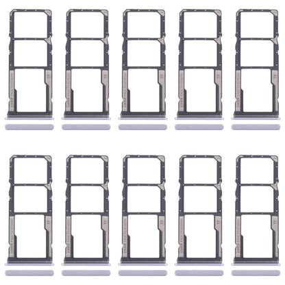 For Xiaomi Redmi 14C 5G 10pcs SIM Card Tray + SIM Card Tray + Micro SD Card Tray, For Xiaomi Redmi 14C 5G