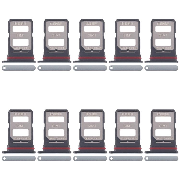 For Xiaomi Poco X7 10pcs SIM Card Tray + SIM Card Tray, For Xiaomi Poco X7