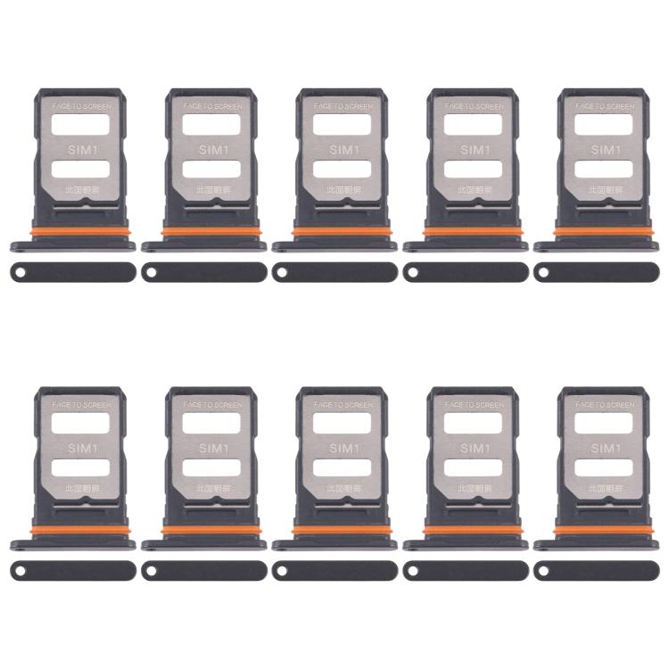 For Xiaomi Poco X7 Pro 10pcs SIM Card Tray + SIM Card Tray