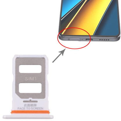 For Xiaomi Poco X6 10pcs SIM Card Tray + SIM Card Tray