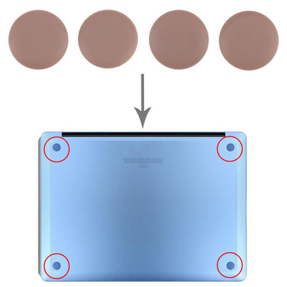 For Microsoft Surface Laptop 7 4 in 1 Bottom Case Rubber Mats