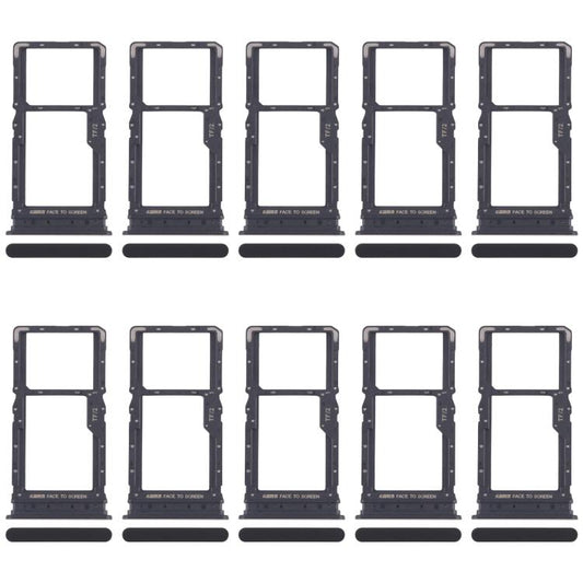 For Xiaomi Redmi 15 5G 10pcs SIM Card Tray + SIM Card Tray / Micro SD Card Tray, For Xiaomi Redmi 15 5G