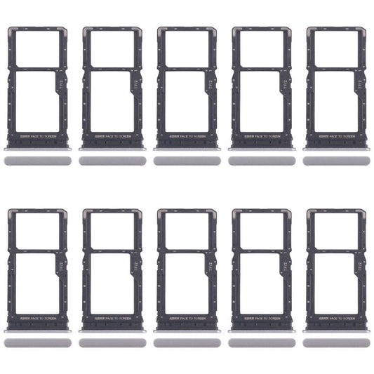 For Xiaomi Redmi 15 5G 10pcs SIM Card Tray + SIM Card Tray / Micro SD Card Tray
