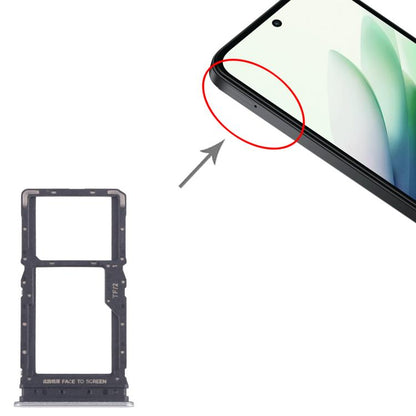 For Xiaomi Redmi 15 5G 10pcs SIM Card Tray + SIM Card Tray / Micro SD Card Tray