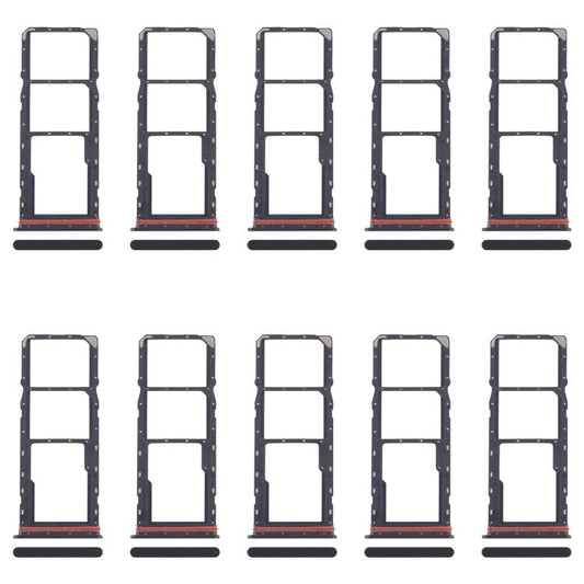 For Xiaomi Redmi A5 4G 10pcs SIM Card Tray + SIM Card Tray + Micro SD Card Tray, For Xiaomi Redmi A5 4G