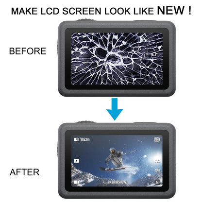 For DJI Osmo Action 6 Original Rear Main LCD Screen with Digitizer Full Assembly, For DJI Osmo Action 6(Original Main LCD)