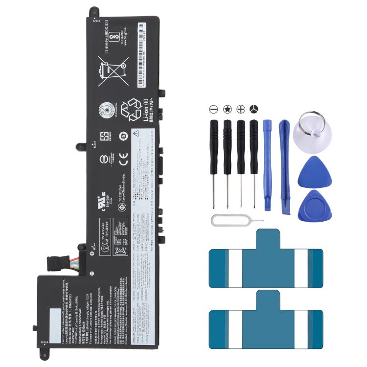 For Lenovo XiaoXin Pro-13S 13IML/13ITL 2020 2021 L19L3PD3 4795mAh Battery Replacement