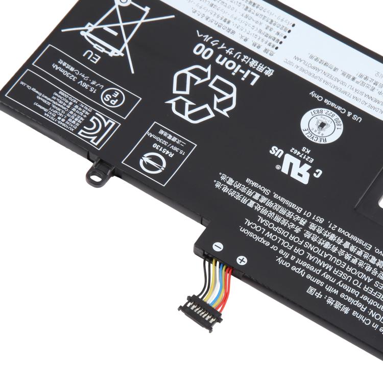 For Lenovo Thinkpad X1 Carbon 7th/8th gen 2019 TP00109A L18C4P71 3325mAh Battery Replacement