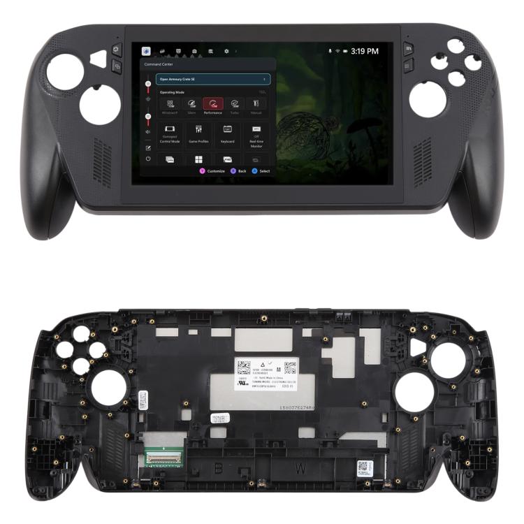 For Asus ROG Xbox Ally X 2025 RC73XA  LCD Screen Digitizer Full Assembly with Frame, For Asus ROG Xbox Ally X 2025