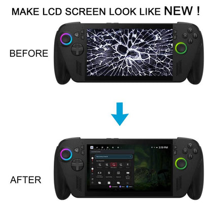 For Asus ROG Xbox Ally X 2025 RC73XA  LCD Screen Digitizer Full Assembly with Frame, For Asus ROG Xbox Ally X 2025