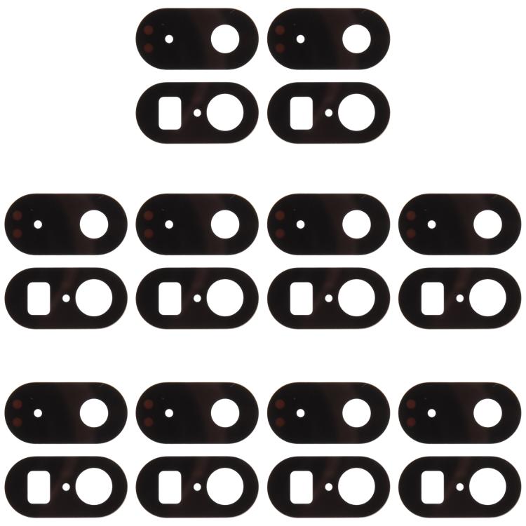 For Google Pixel 9 Pro Fold 10pcs Back Camera Lens, For Google Pixel 9 Pro Fold