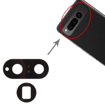 For Google Pixel Fold 10pcs Back Camera Lens, For Google Pixel Fold