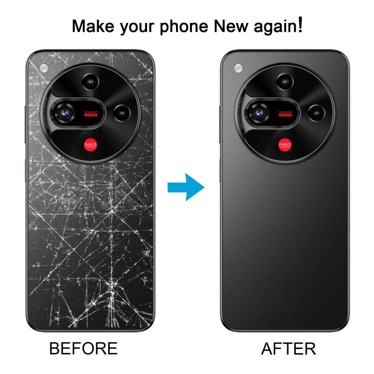 For ZTE nubia Focus 2 Z2462N Plastic Back Cover with Camera Lens Cover, For ZTE nubia Focus 2