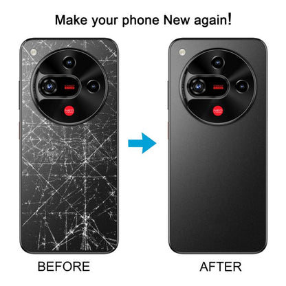 For ZTE nubia Focus 2 Z2462N Plastic Back Cover with Camera Lens Cover, For ZTE nubia Focus 2