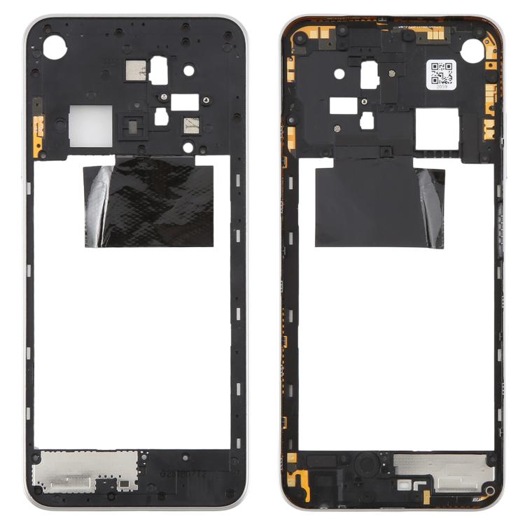 For ZTE nubia Focus 2 Z2462N Plastic Middle Frame Bezel Plate, For ZTE nubia Focus 2, For ZTE nubia Focus 2 (White)