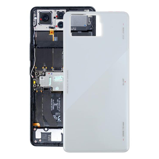 For Asus ROG Phone 8 AI2401 Original Glass Battery Back Cover with Adhesive, For Asus ROG Phone 8(Original)