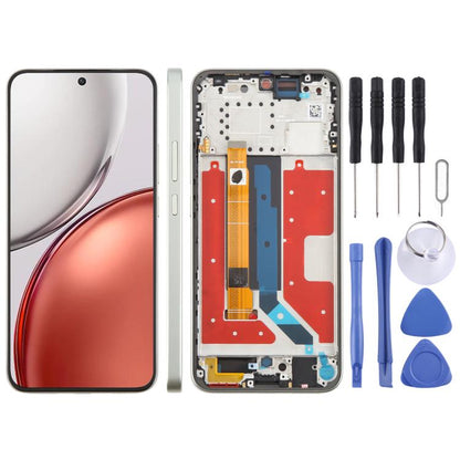 For Honor Magic8 Lite Original LCD Screen Digitizer Full Assembly with Frame, For Honor Magic8 Lite(Original)