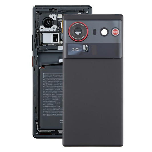 For ZTE nubia Z80 Ultra NX741J Plastic Back Cover with Camera Lens Cover, For ZTE nubia Z80 Ultra