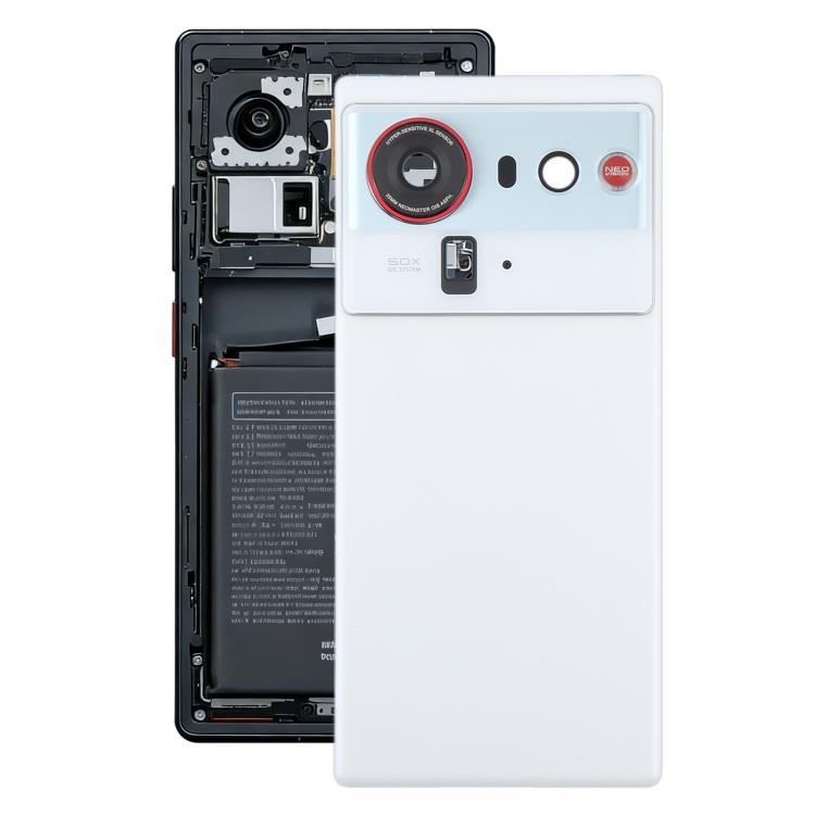 For ZTE nubia Z80 Ultra NX741J Plastic Back Cover with Camera Lens Cover, For ZTE nubia Z80 Ultra