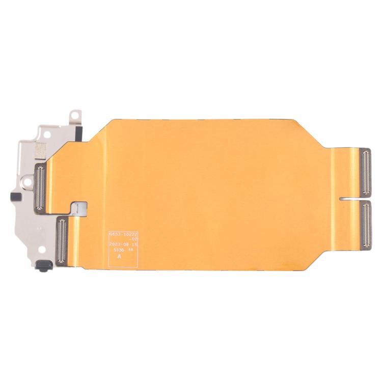 For Google Pixel 9 Original Mainboard Connector Flex Cable with Iron Sheet, For Google Pixel 9(Original with Iron Sheet)