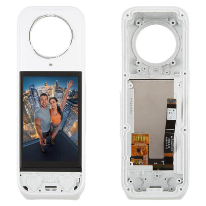 For Insta360 X5 Original LCD Screen Digitizer Full Assembly with Middle Frame, For Insta360 X5(Original,White)