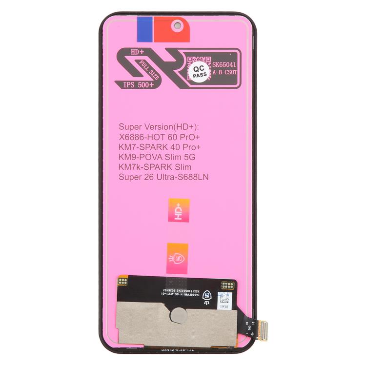For Infinix Hot 60 Pro+ 4G X6886 TFT LCD Screen with Digitizer Full Assembly, For Infinix Hot 60 Pro+ 4G(TFT)