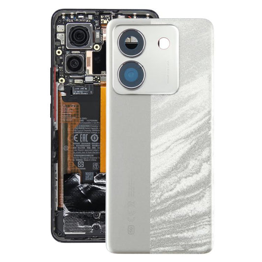For Xiaomi Poco M7 Pro 5G Original Battery Back Cover with Camera Lens Frame, For Xiaomi Poco M7 Pro 5G (Original)